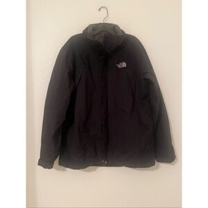The North Face Men’s Insulated Jacket Black Size L/G Full Zip Winter Coat